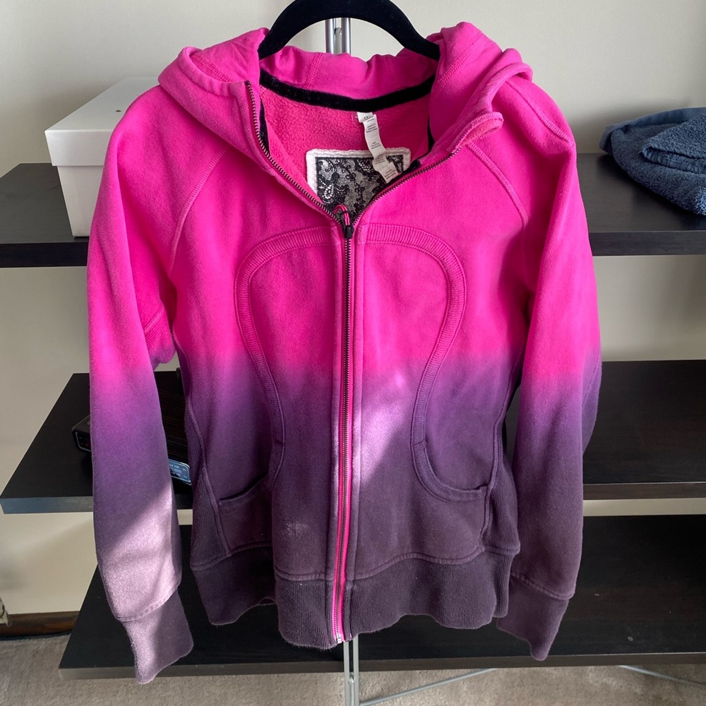 Very rare lululemon full zip scuba
